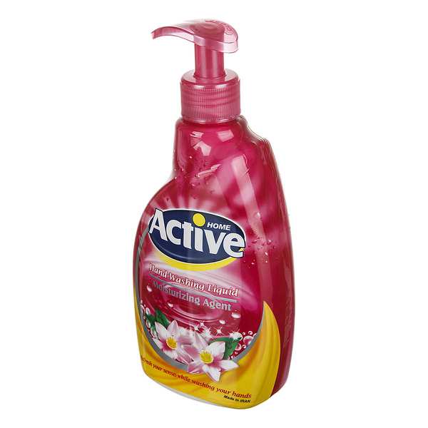 مایع دستشویی اکتیو ارغوانی 450گرم
