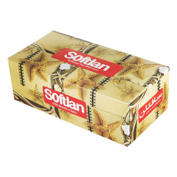 دستمال کاغذی سری اقیانوس سافتلن 300برگ