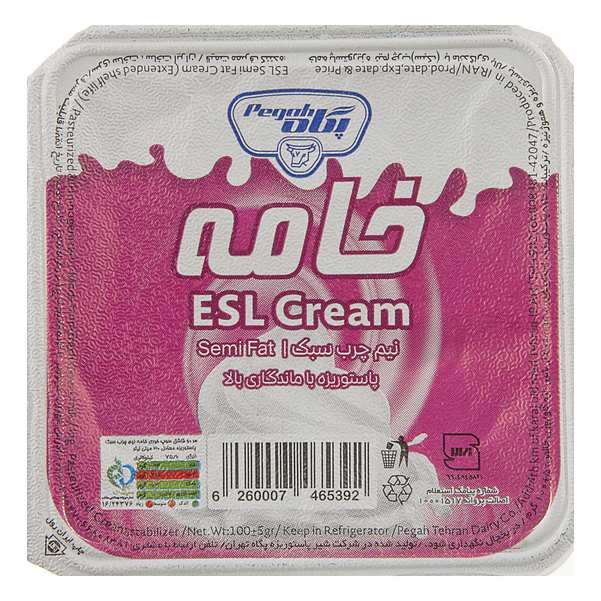 خامه فراپاستوریزه 100 گرم