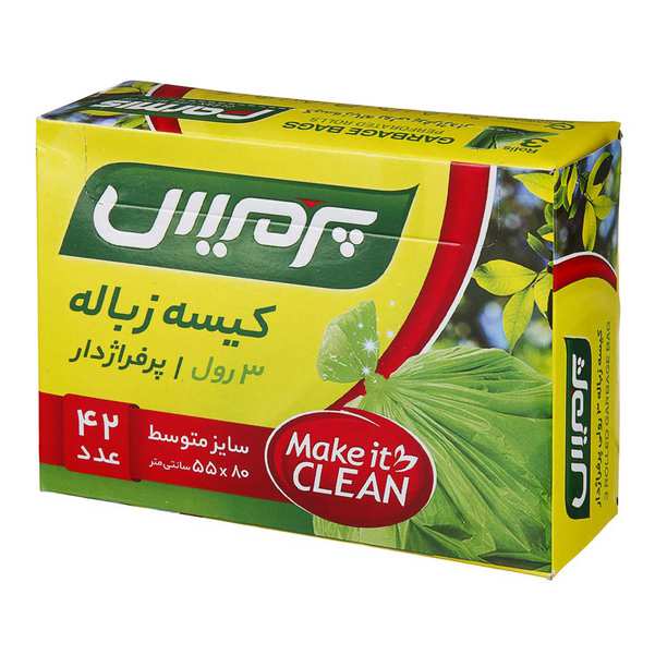 کیسه زباله متوسط رولی پرمیس