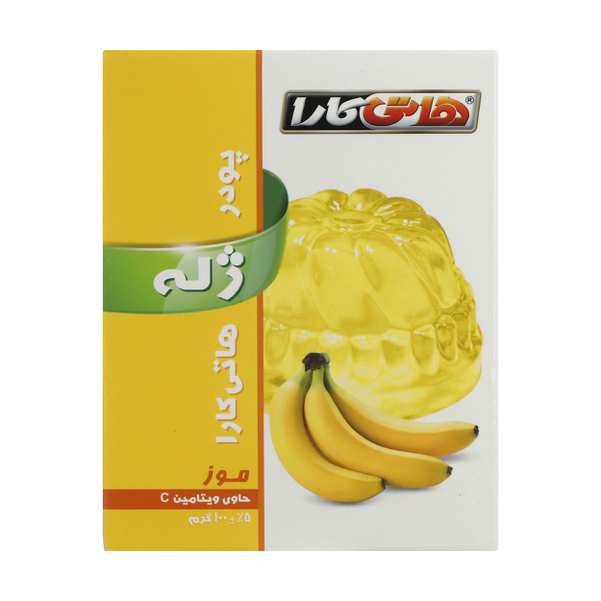 هاتی کارا پودر ژله موز 100 گرمی