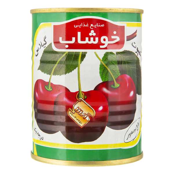 کمپوت گیلاس 350 گرمی خوشاب