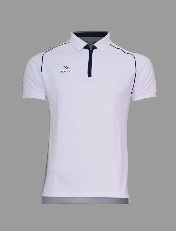 تیشرت جودون نیم زیپ TECHNIC+07 کد TS-124 - سفید,