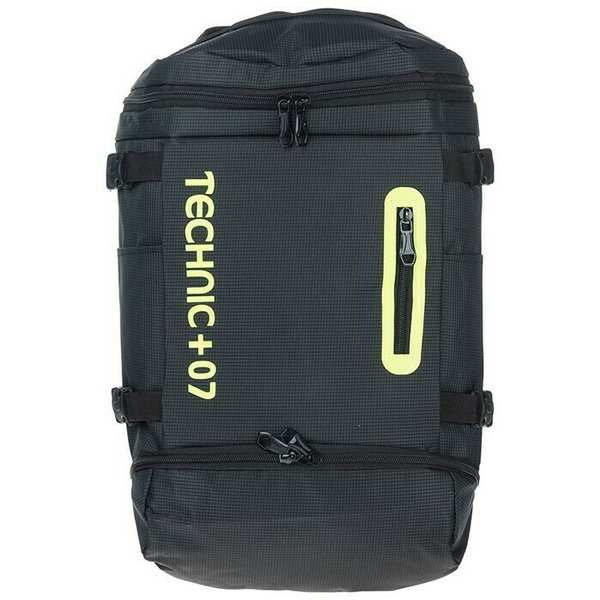کوله پشتی استوانه ای TECHNIC+07 کد KS-102 - مشکی - مشکی