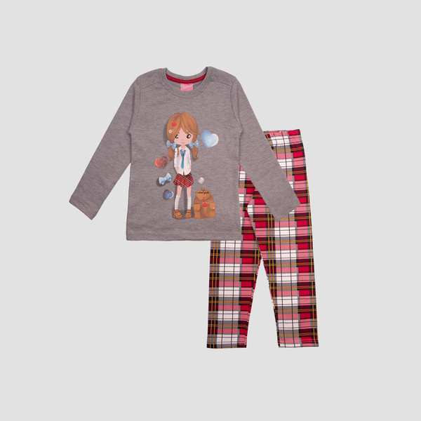 بلوز و شلوار دخترانه شال گردن بانی نو