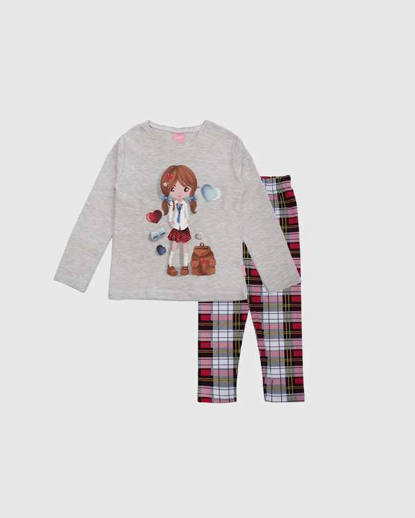 بلوز و شلوار چهارخانه بانی نو