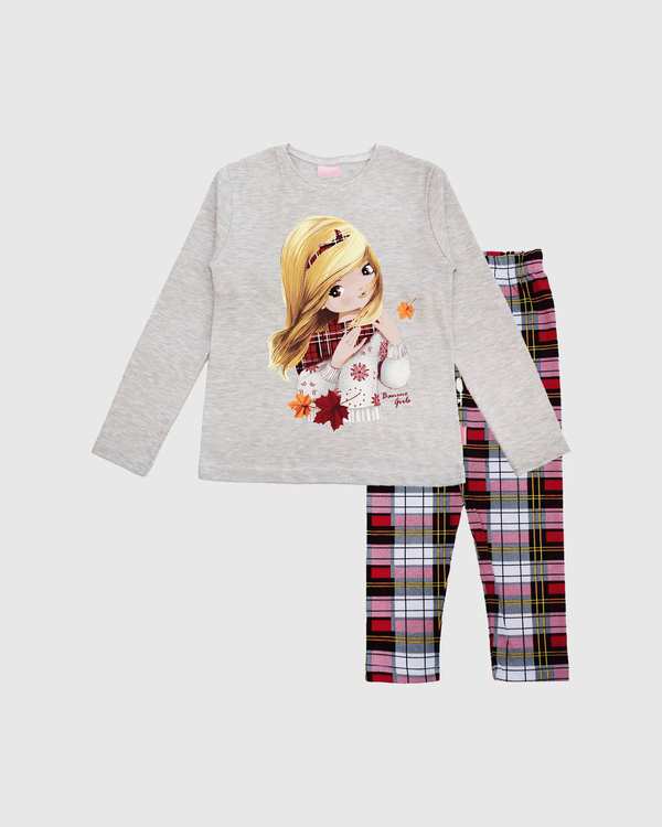 بلوز و شلوار چهارخانه بانی نو