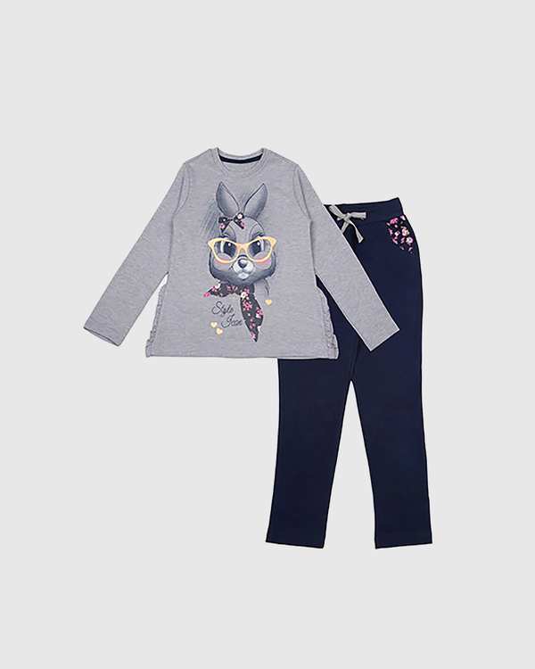 بلوز و شلوار خرگوش عینکی بانی نو