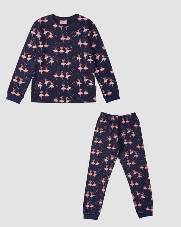 بلوز شلوار balerian سرمه ای بانی نو