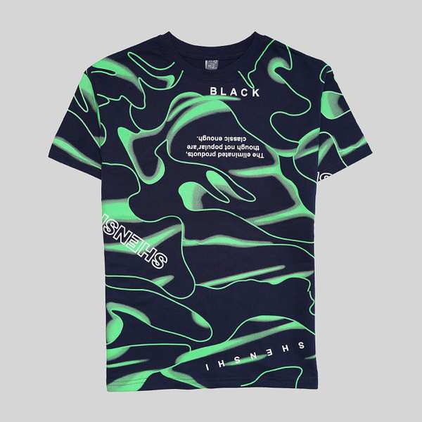 تی شرت پسرانه مدل BLACK PRINT بانی نو