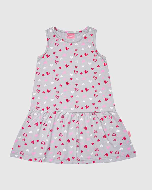 سارافون تمام چاپ دخترانه مدل قلبی بانی نو