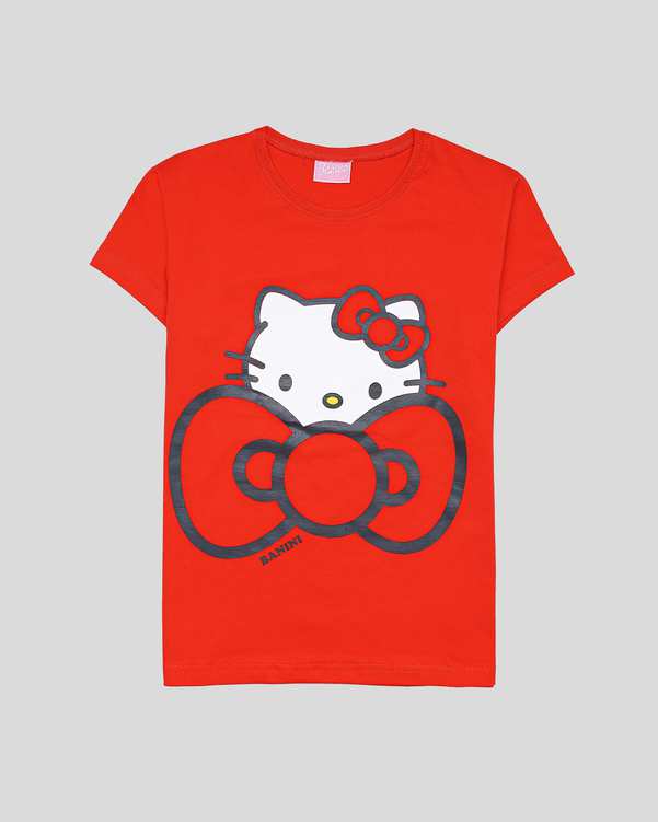 تی شرت دخترانه مدل KITTY بانی نو