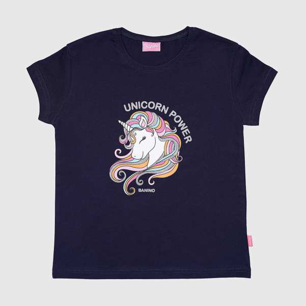 تیشرت دخترانه مدل UNICORN POWER بانی نو