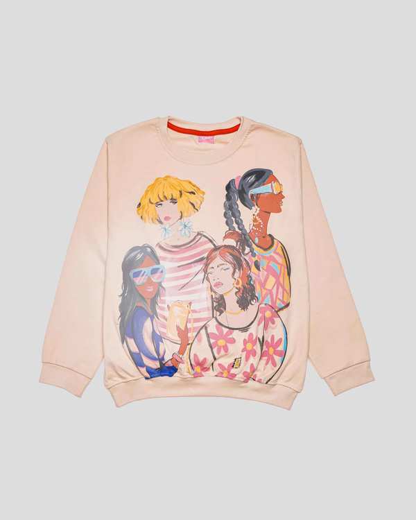 بلوز دخترانه طرح fasion بانی نو