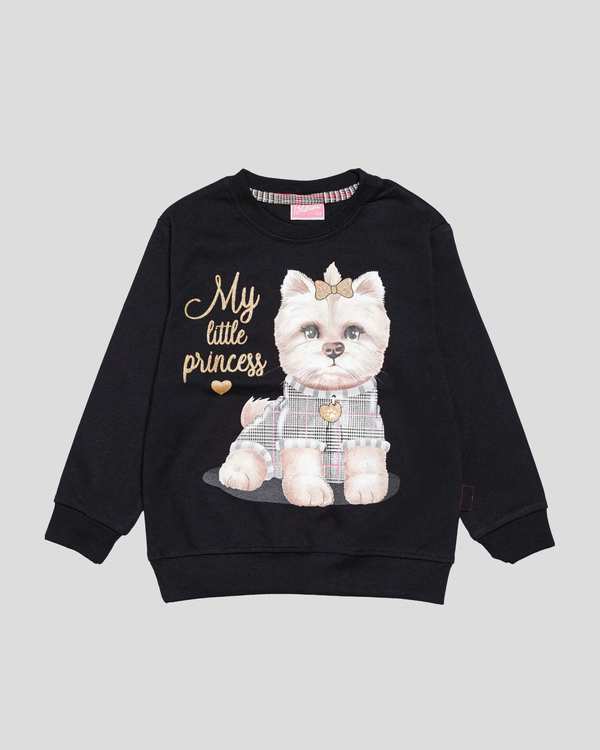 بلوز دخترانه طرح MY LITTLE PRINCESS بانی نو