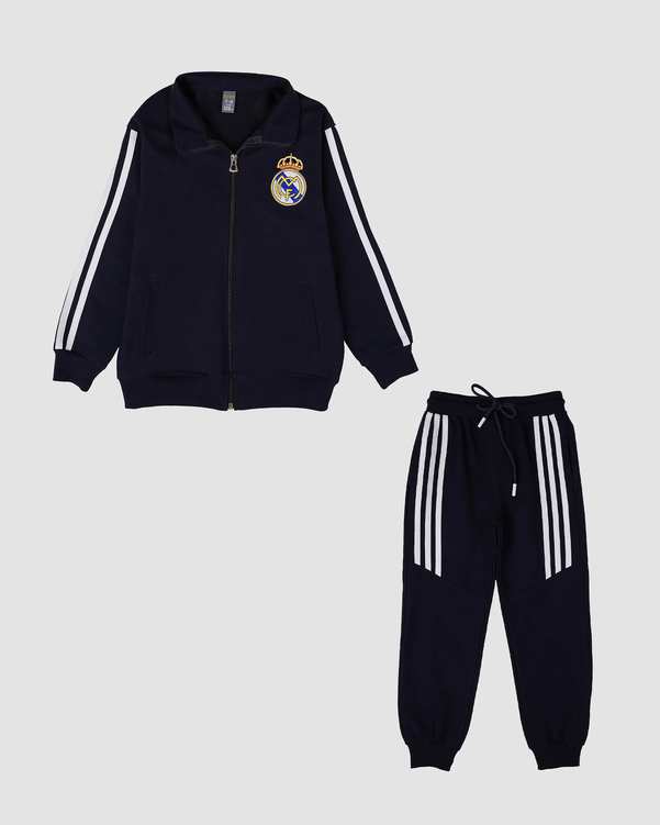 ست سه تکه پسرانه طرح REAL MADRID بانی نو