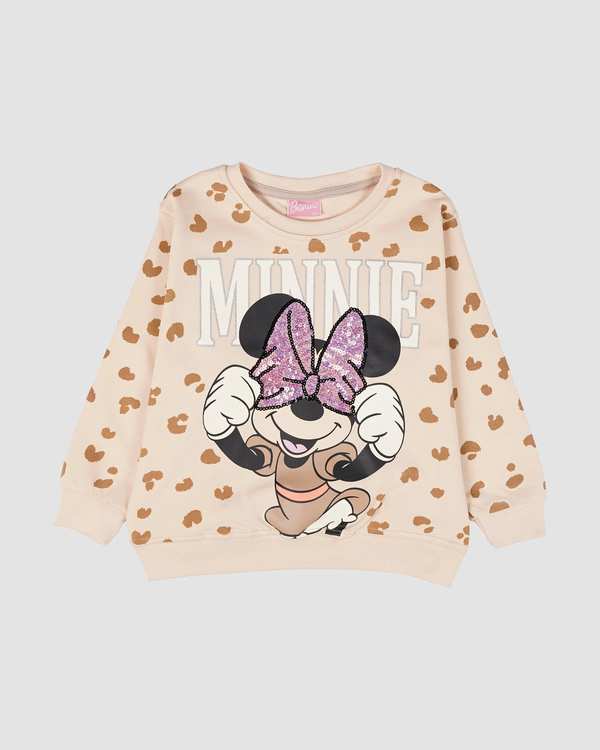 سویشرت دخترانه مدل MINNIE پولکی بانی نو