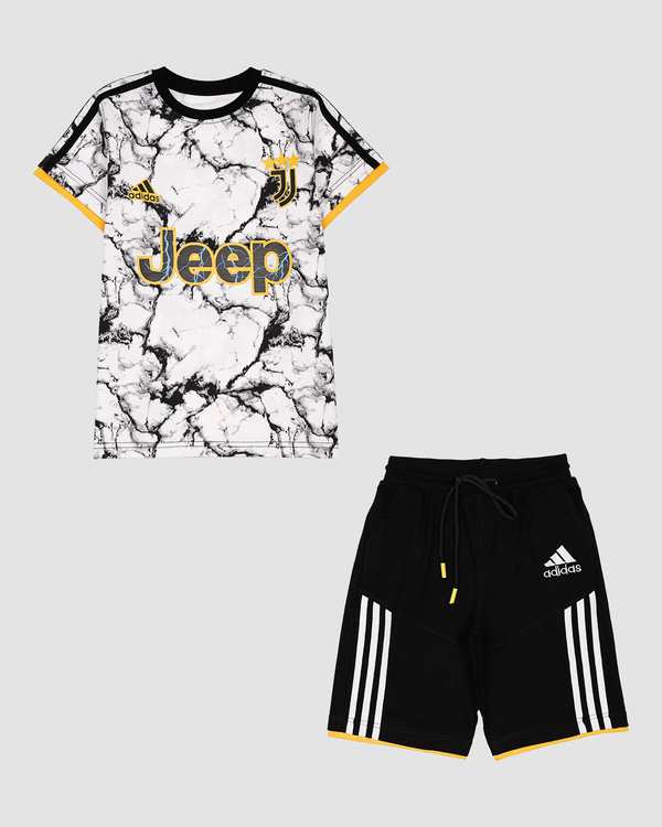 ست تی شرت و شلوارک پسرانه مدل JUVENTUS بانی نو