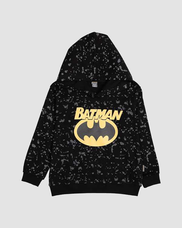 هودی پسرانه مدل BATMAN مشکی بانی نو