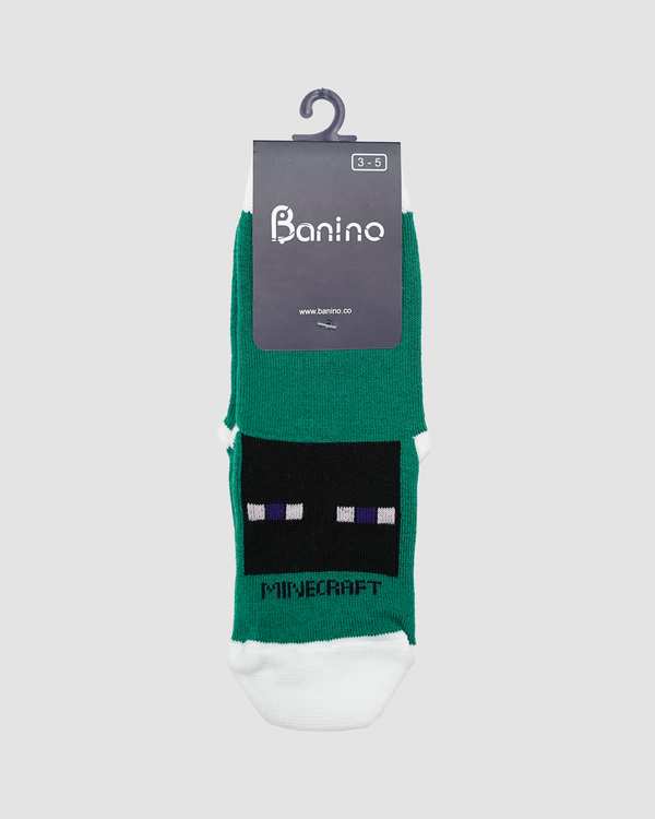 جوراب MINE CRAFT سبز بانی نو