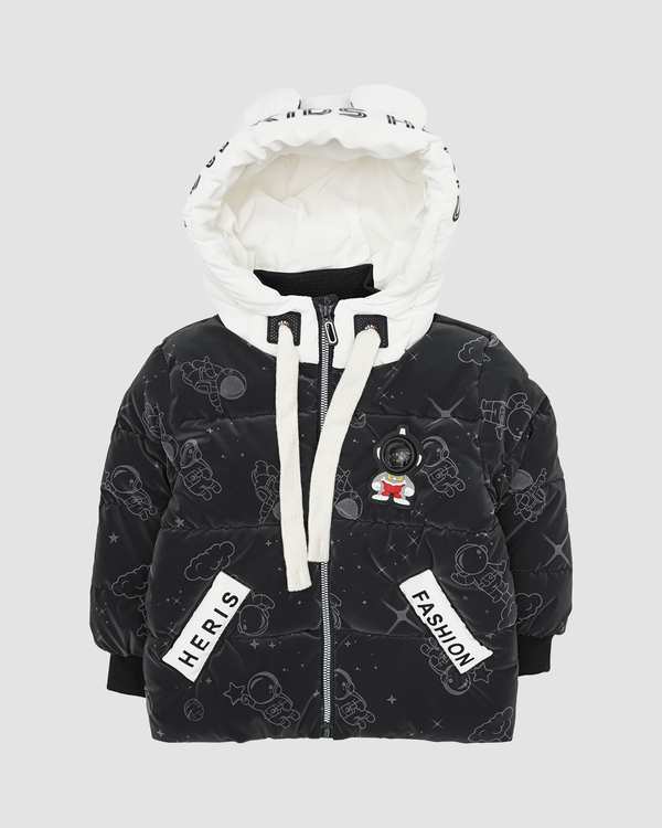 کاپشن اورکتی خرجکاردار سفید بانی نو