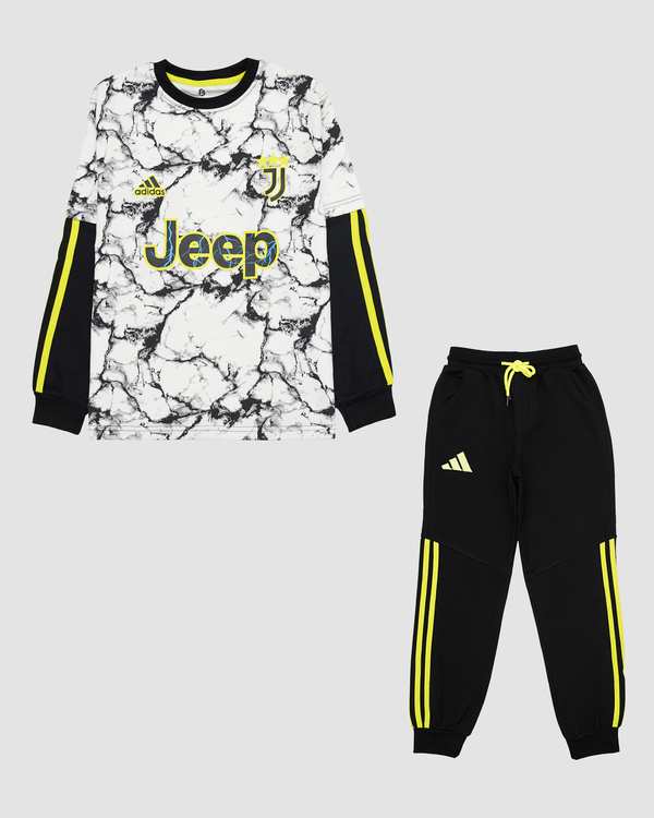 ست بلوز و شلوار طرح مرمری JUVENTUS بانی نو