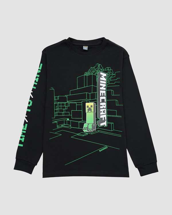 بلوز پسرانه طرح TIME TOMINE مشکی بانی نو