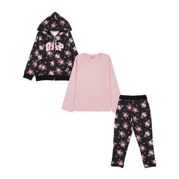 ست سه تکه دخترانه طرح GAP بانی نو