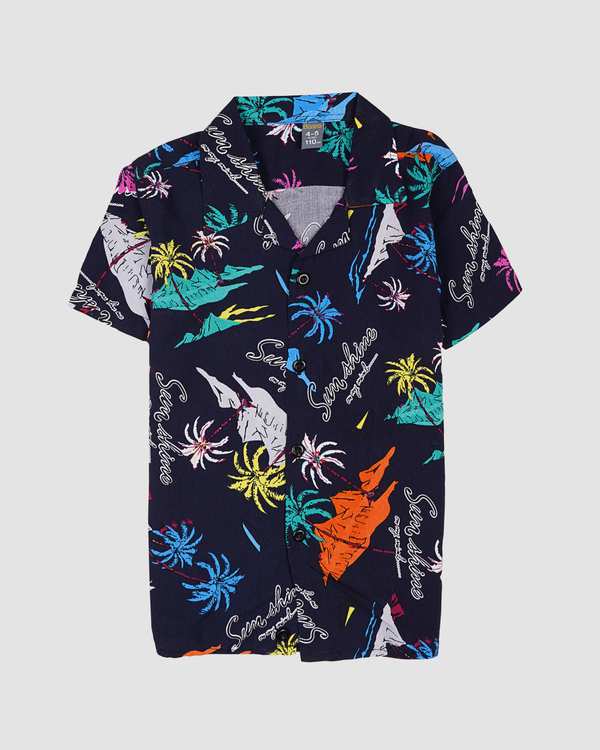 شومیز پسرانه هاوایی بانی نو