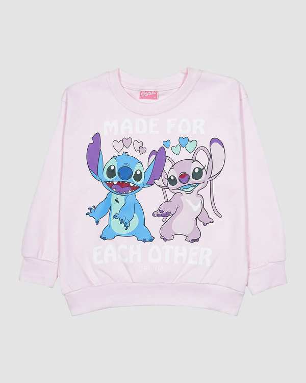 بلوز دخترانه بانی نو طرح ایچ ادر صورتی