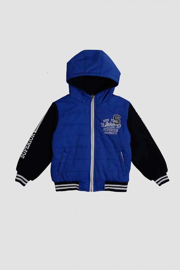 کاپشن پسرانه آبی SUPERIOR-GARMENTS بانی نو