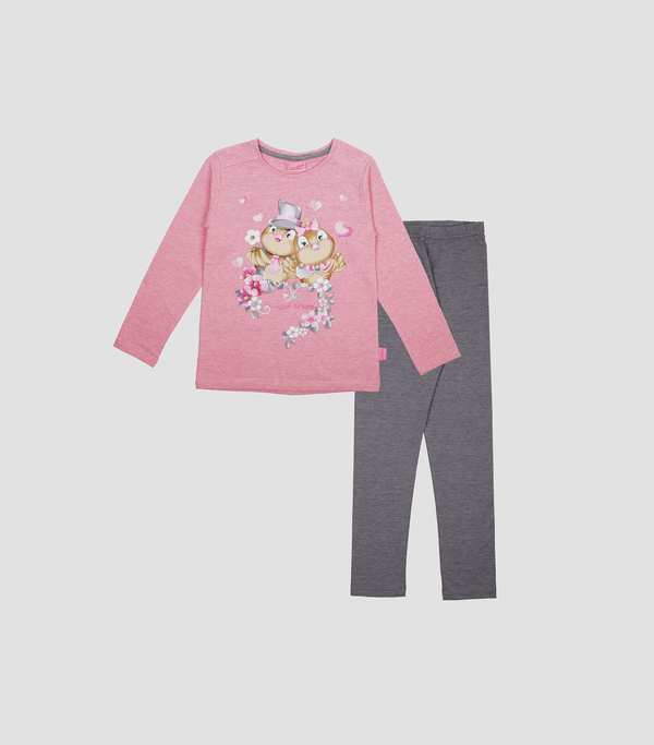 بلوز و شلوار دخترانه طرح جوجه بانی نو