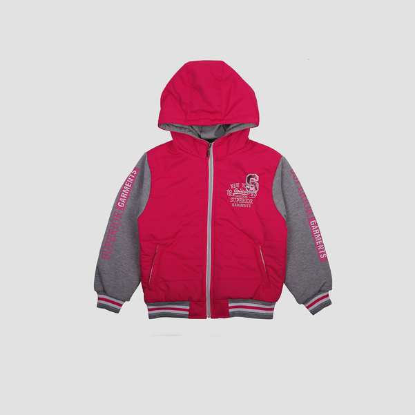 کاپشن دخترانه صورتی SUPERIOR-GARMENTS بانی نو