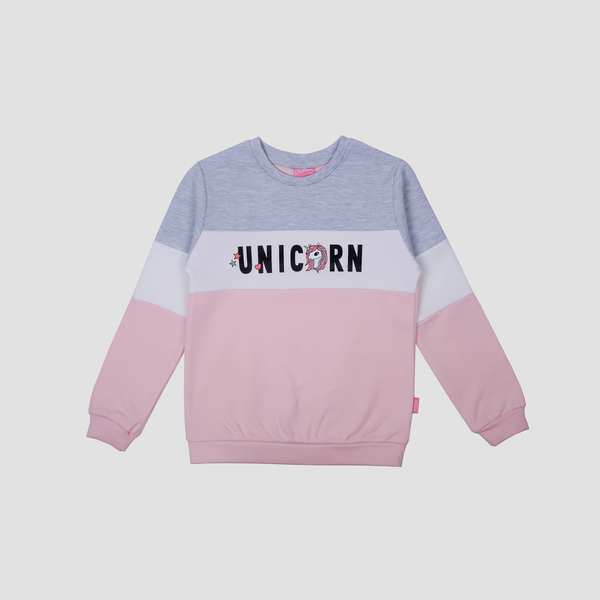 بلوز دخترانه UNI CORN گلبهی بانی نو