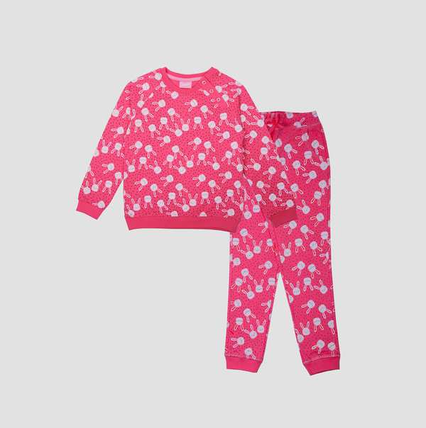 بلوز شلوار چاپ خرگوشی بانی نو