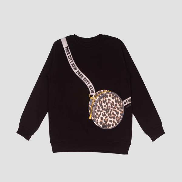 بلوز تک دخترانه کیف پلنگی بانی نو