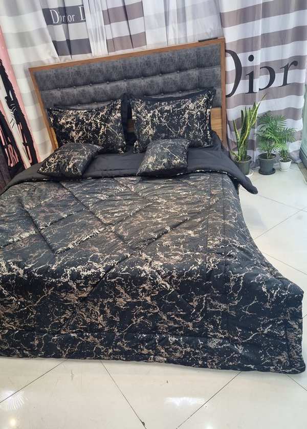 روتختی مخمل طلاکوب 8تکه
