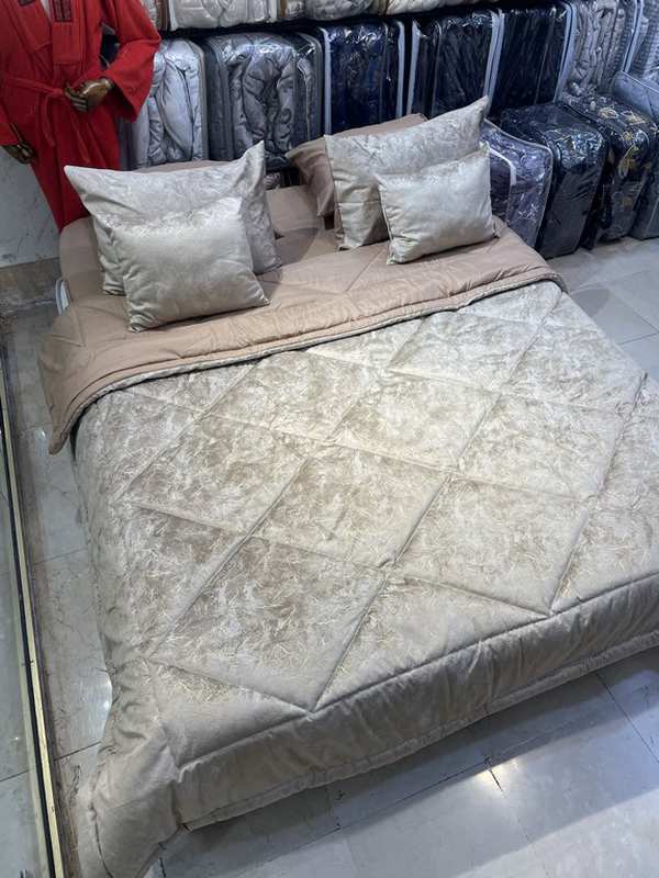 روتختی مخمل طلاکوب 8تکه