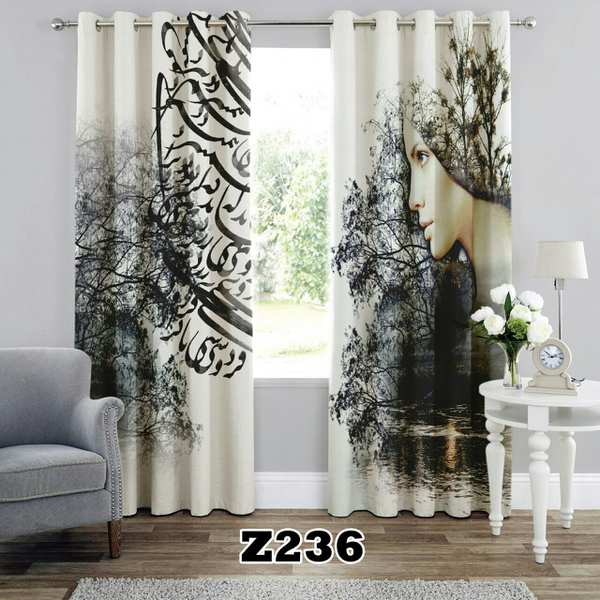پرده سه بعدی طرح شعر