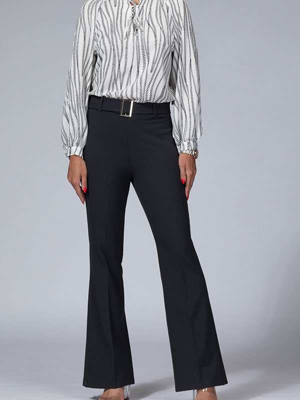 شلوار پارچه ای زنانه مدل کارلا 9810 برنس Bornos