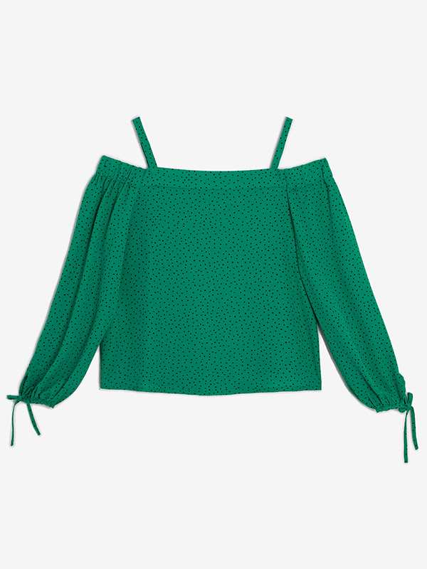 بلوز زنانه طرح دار مدل دلوان برنس Bornos