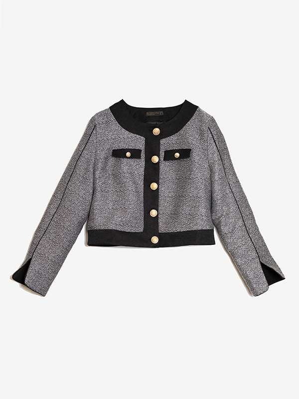 کت مجلسی زنانه کتان مدل وستا برنس Bornos ?>