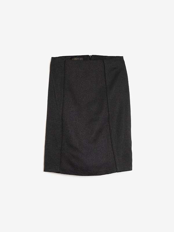 دامن کوتاه مجلسی زنانه مغزی دوزی مدل وستا برنس Bornos