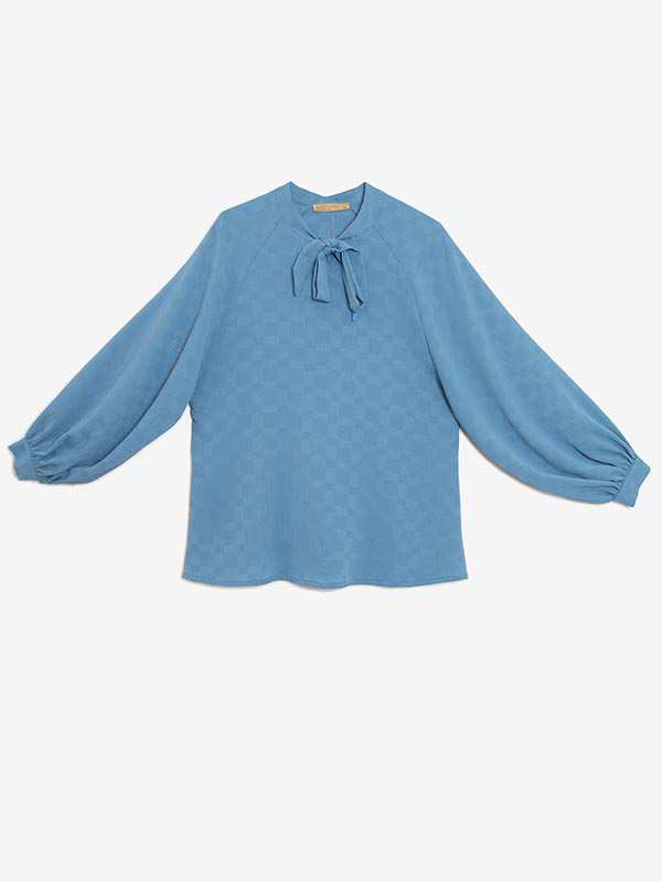 تونیک زنانه آستین پفی مدل جانان برنس Bornos