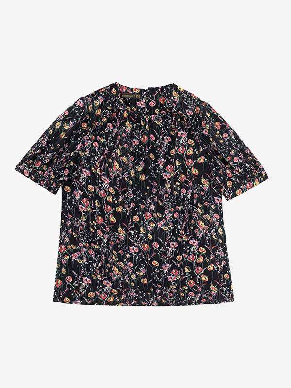 بلوز آستین کوتاه پفی زنانه مدل افروز برنس Bornos ?>