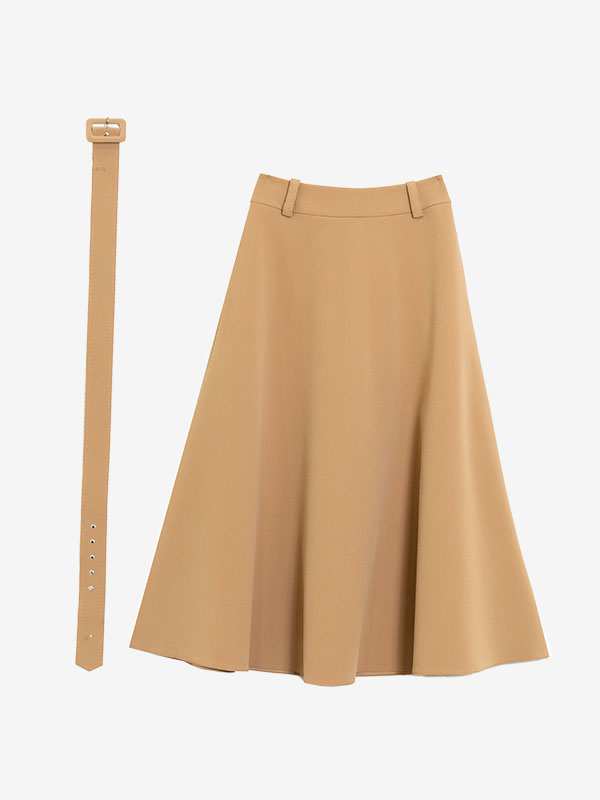 دامن زنانه کلوش مدل هورا برنس Bornos