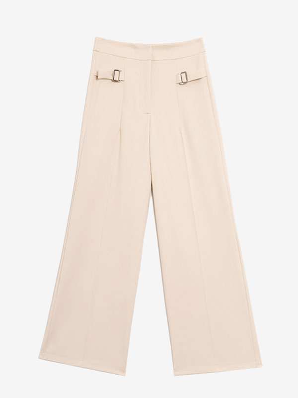 شلوار پارچه ای زنانه راسته مدل مهرک برنس Bornos ?>