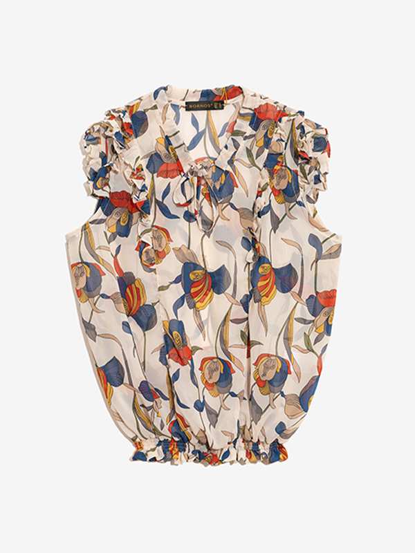 تاپ مجلسی زنانه مدل هلاله برنس Bornos ?>