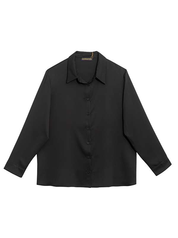 شومیز زنانه بیسیک آستین بلند 30104 برنس