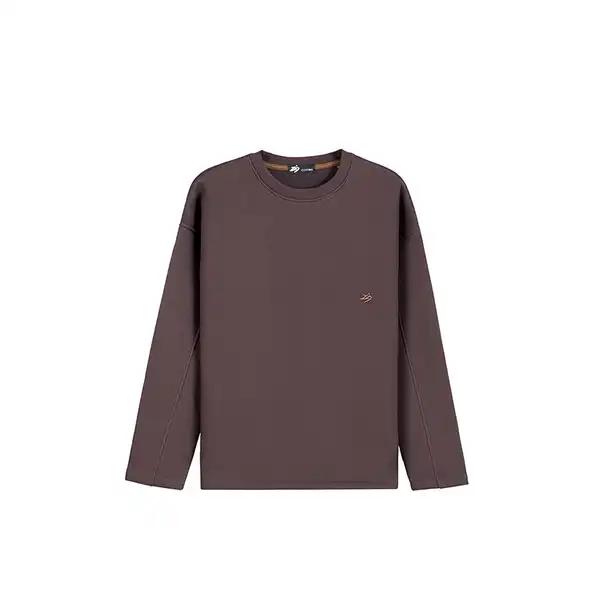 سویشرت قهوه ای زیگ zig مدل Plain کد 458